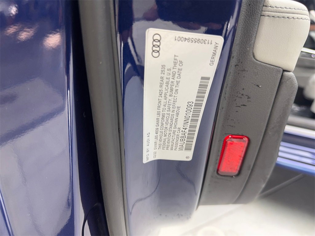 Used 2022 Audi A4 2.0T Premium Plus w/ Premium Plus Package image 88