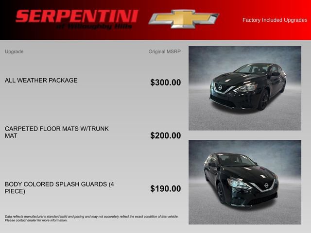 Used 2017 Nissan Sentra SV w/ All Weather Package FWD image 4