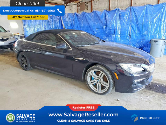 Used 2012 BMW 650i xDrive Convertible AWD/4WD image 5