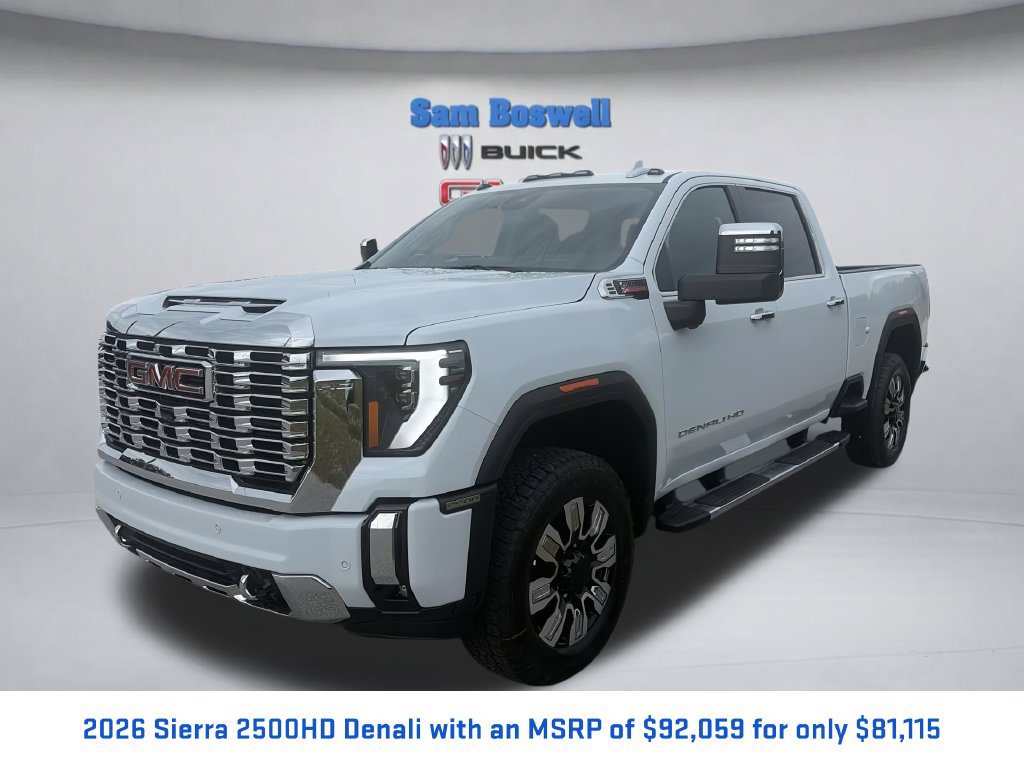 New 2026 GMC Sierra 2500 Denali w/ Denali Reserve Package AWD/4WD image 1