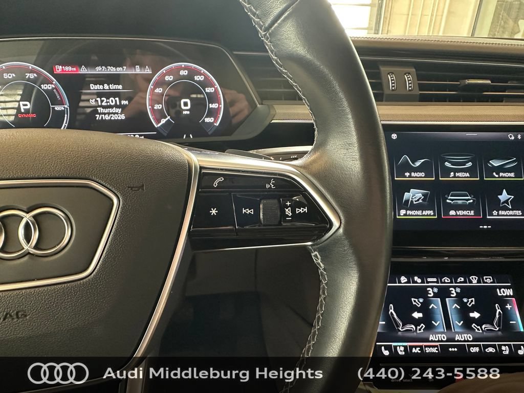 Used 2024 Audi Q8 e-tron Prestige w/ Prestige Package AWD/4WD image 33