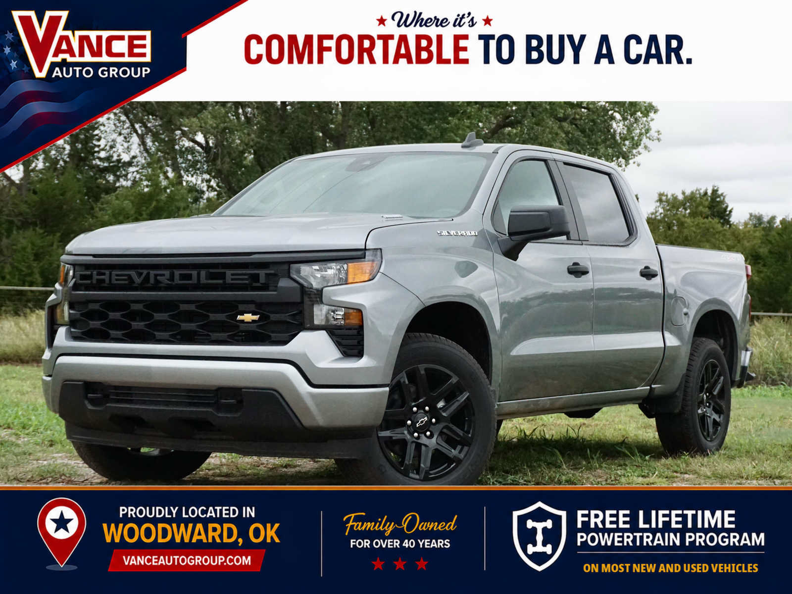 New 2026 Chevrolet Silverado 1500 Custom AWD/4WD image 1