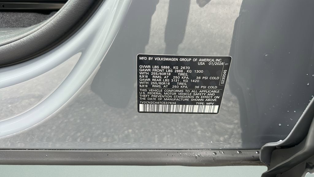 New 2026 Volkswagen Atlas Peak Edition AWD/4WD image 27