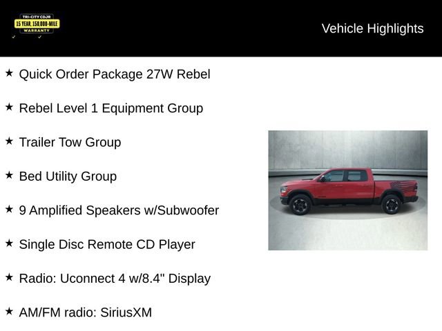 Used 2019 RAM 1500 Rebel w/ Rebel Level 1 Equipment Group image 10