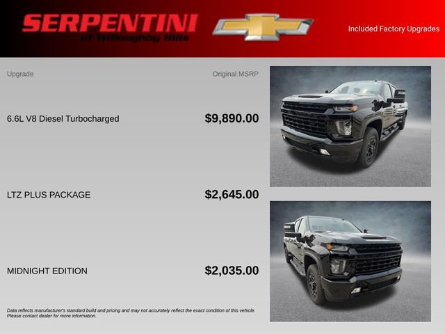 Used 2023 Chevrolet Silverado 2500 LTZ w/ LTZ Plus Package AWD/4WD image 4