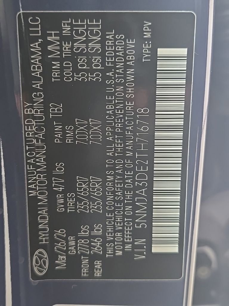 New 2026 Hyundai Tucson SE FWD image 10
