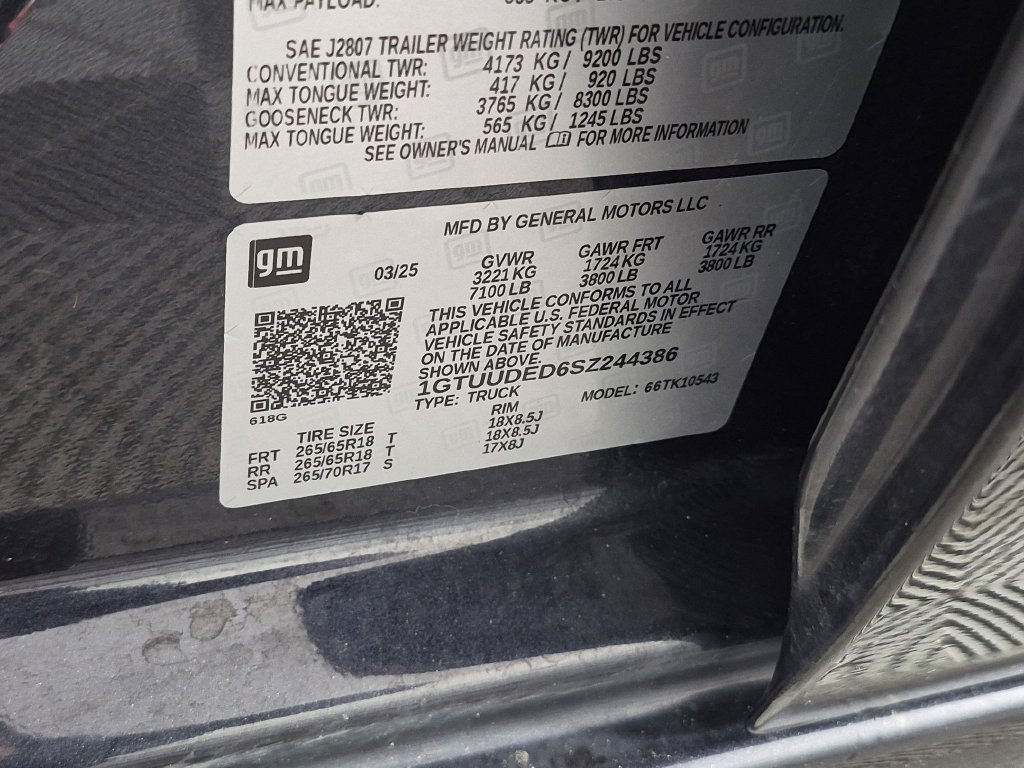 Certified 2025 GMC Sierra 1500 SLT AWD/4WD image 39