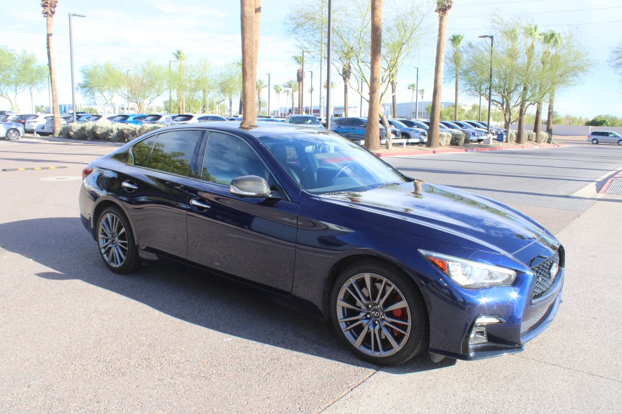 Used 2021 INFINITI Q50 Red Sport 400 w/ Proactive Package AWD/4WD image 6
