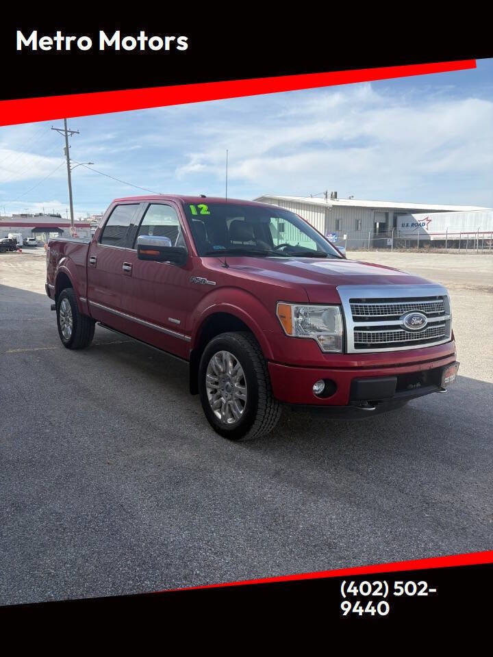 Used 2012 Ford F150 Platinum