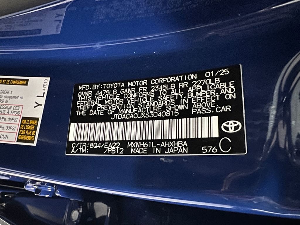 Used 2025 Toyota Prius XSE Premium image 47