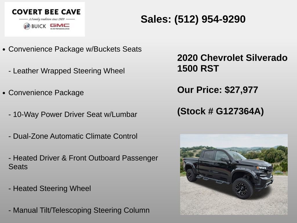 Used 2020 Chevrolet Silverado 1500 RST w/ All-Star Edition AWD/4WD image 12