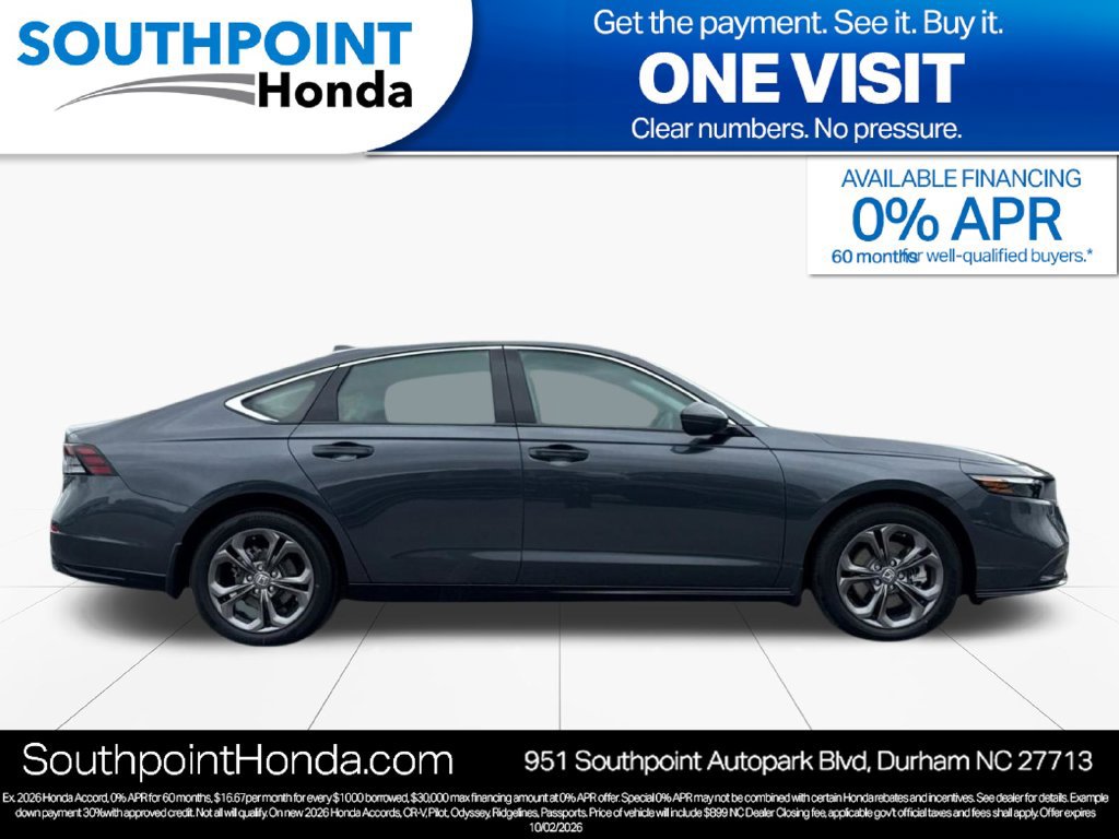 New 2026 Honda Accord EX-L image 2