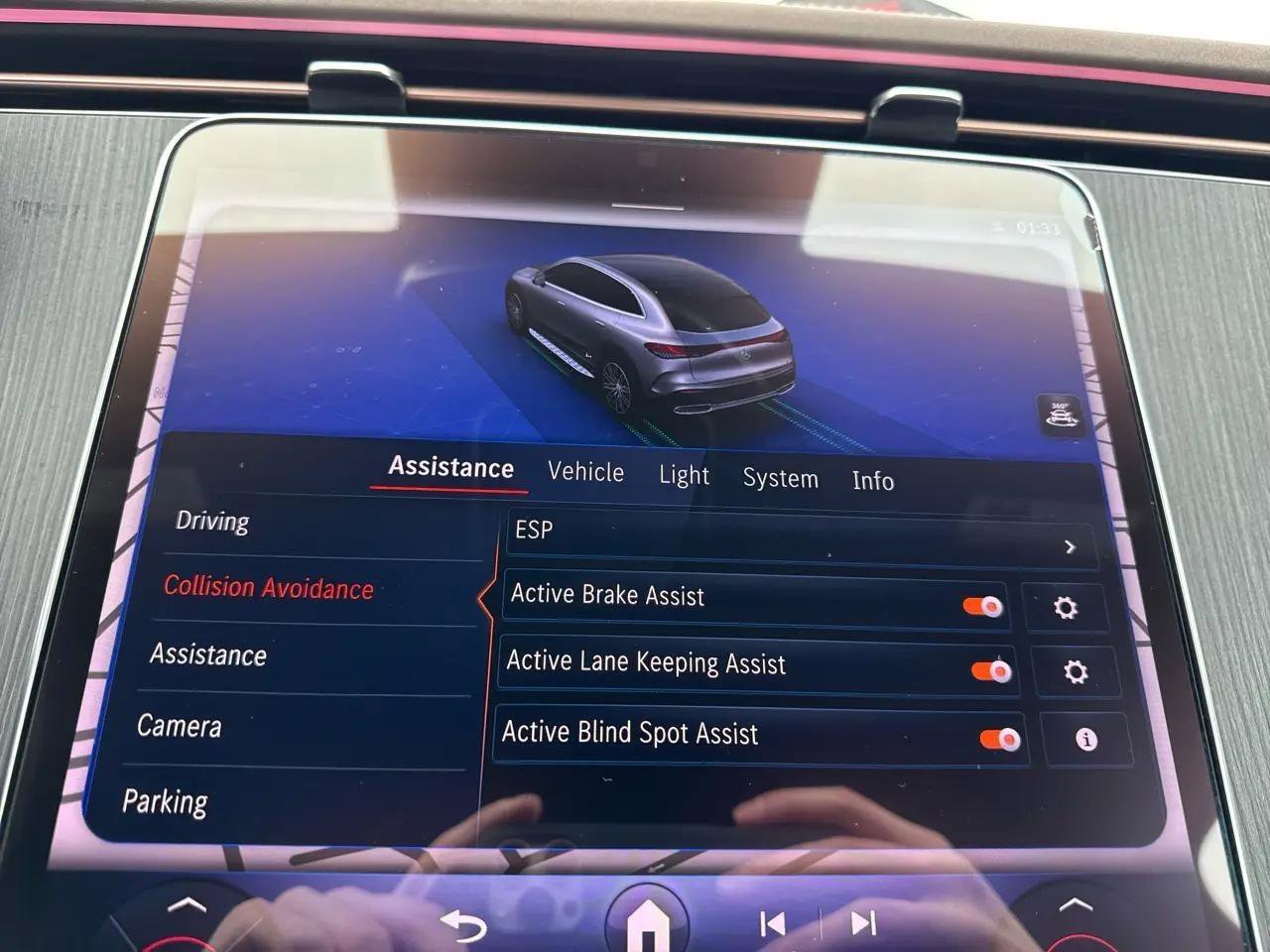 Used 2023 Mercedes-Benz EQE 350+ 4MATIC SUV w/ AMG Line Exterior Package image 69