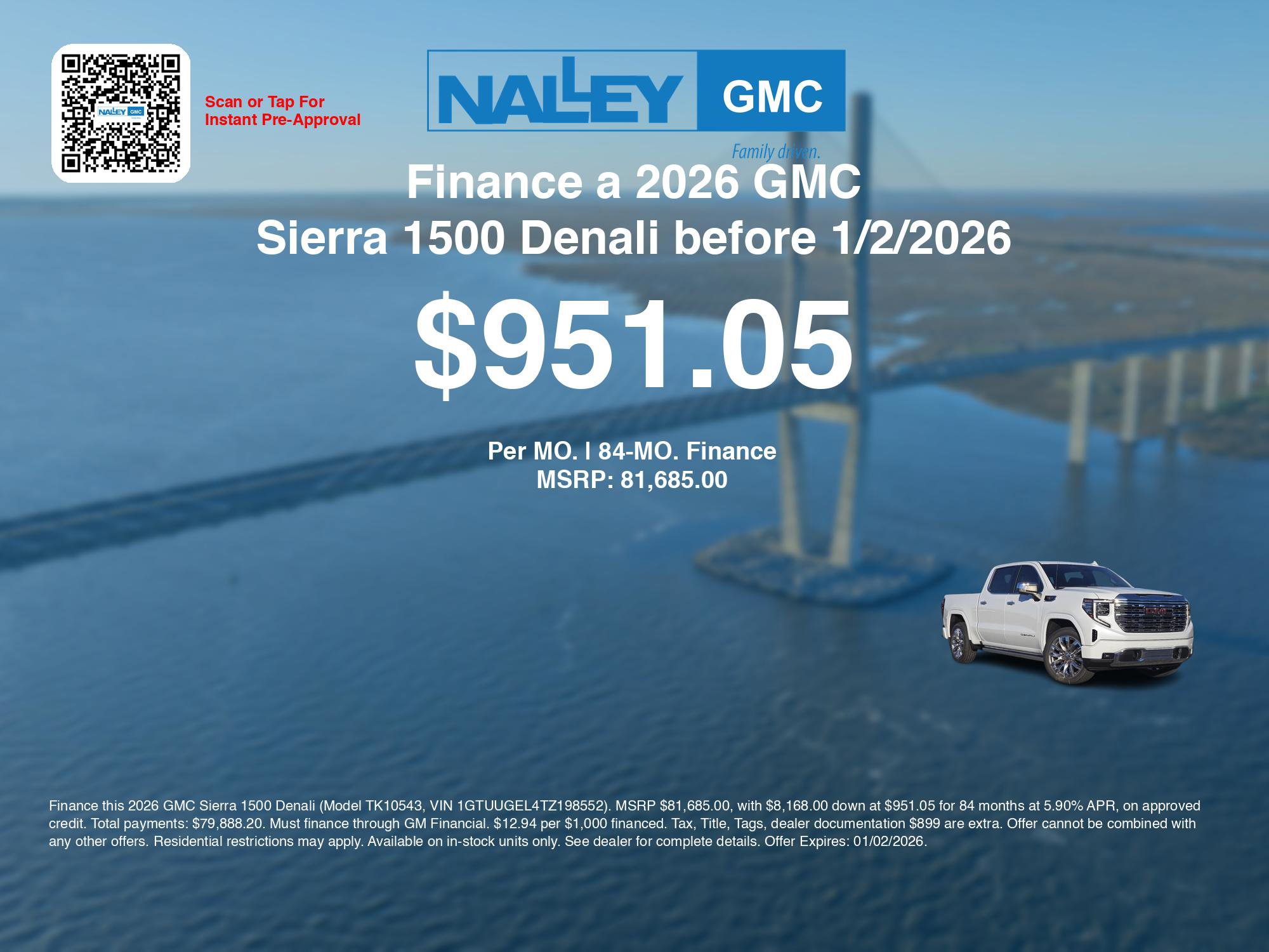 New 2026 GMC Sierra 1500 Denali image 7