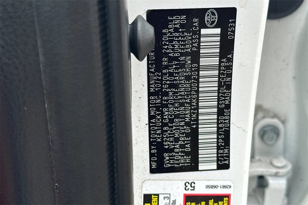 Used 2023 Toyota Camry XSE w/ Navigation Package image 4