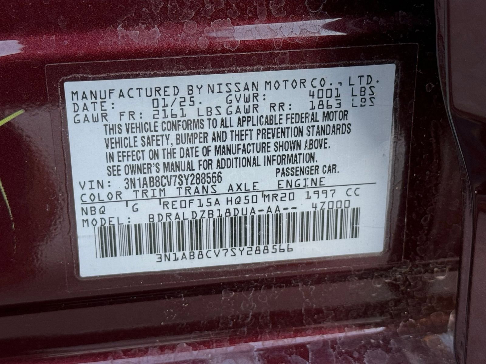 Used 2025 Nissan Sentra SV image 29