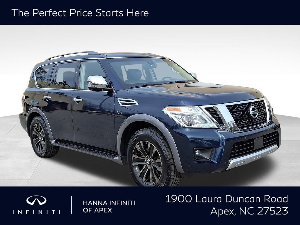 Used 2017 Nissan Armada Platinum w/ Captain Seat Package