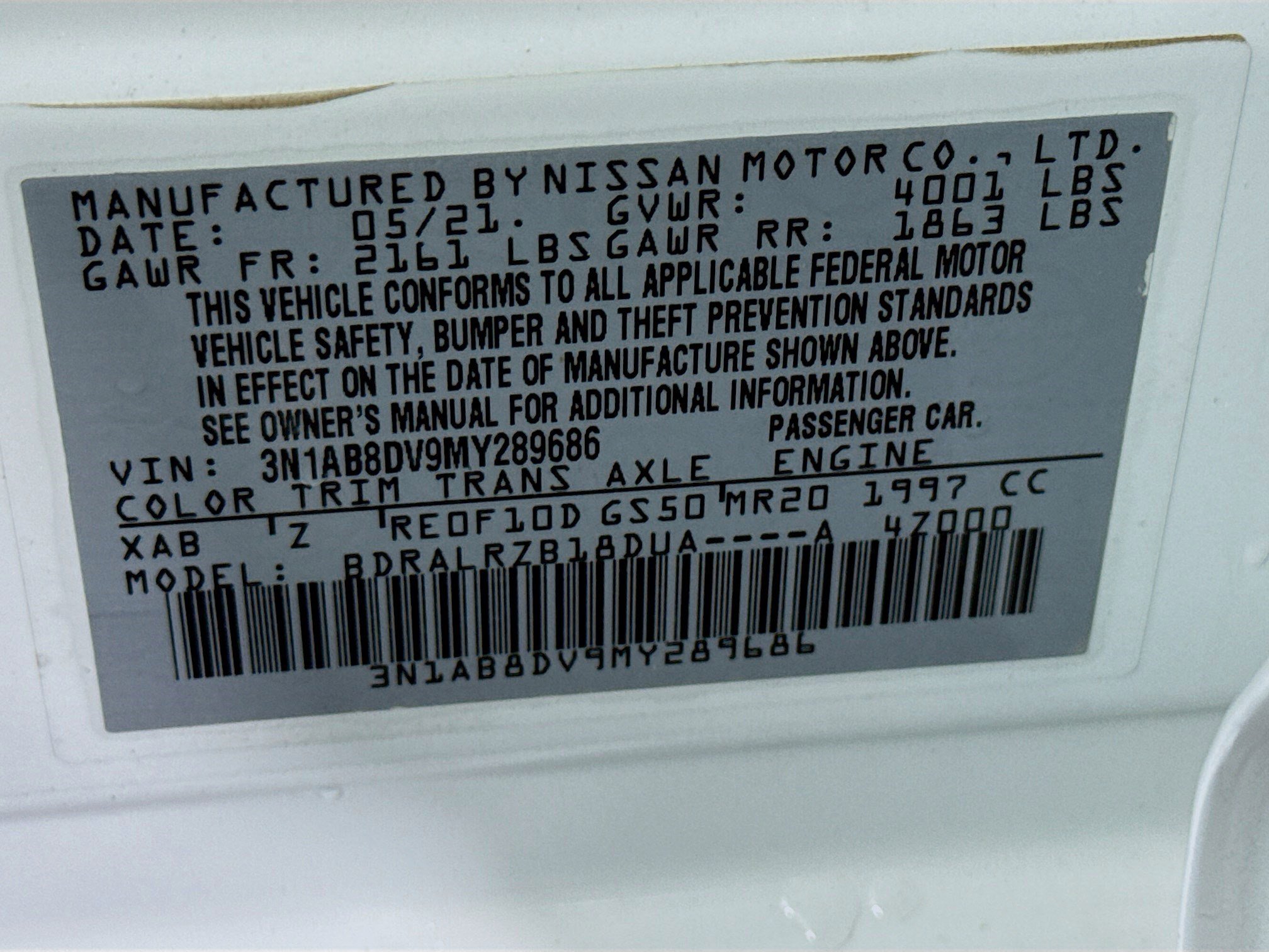 Used 2021 Nissan Sentra SR image 40