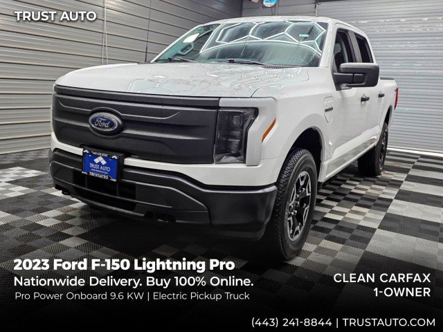 Used 2023 Ford F150 Lightning Pro AWD/4WD image 42