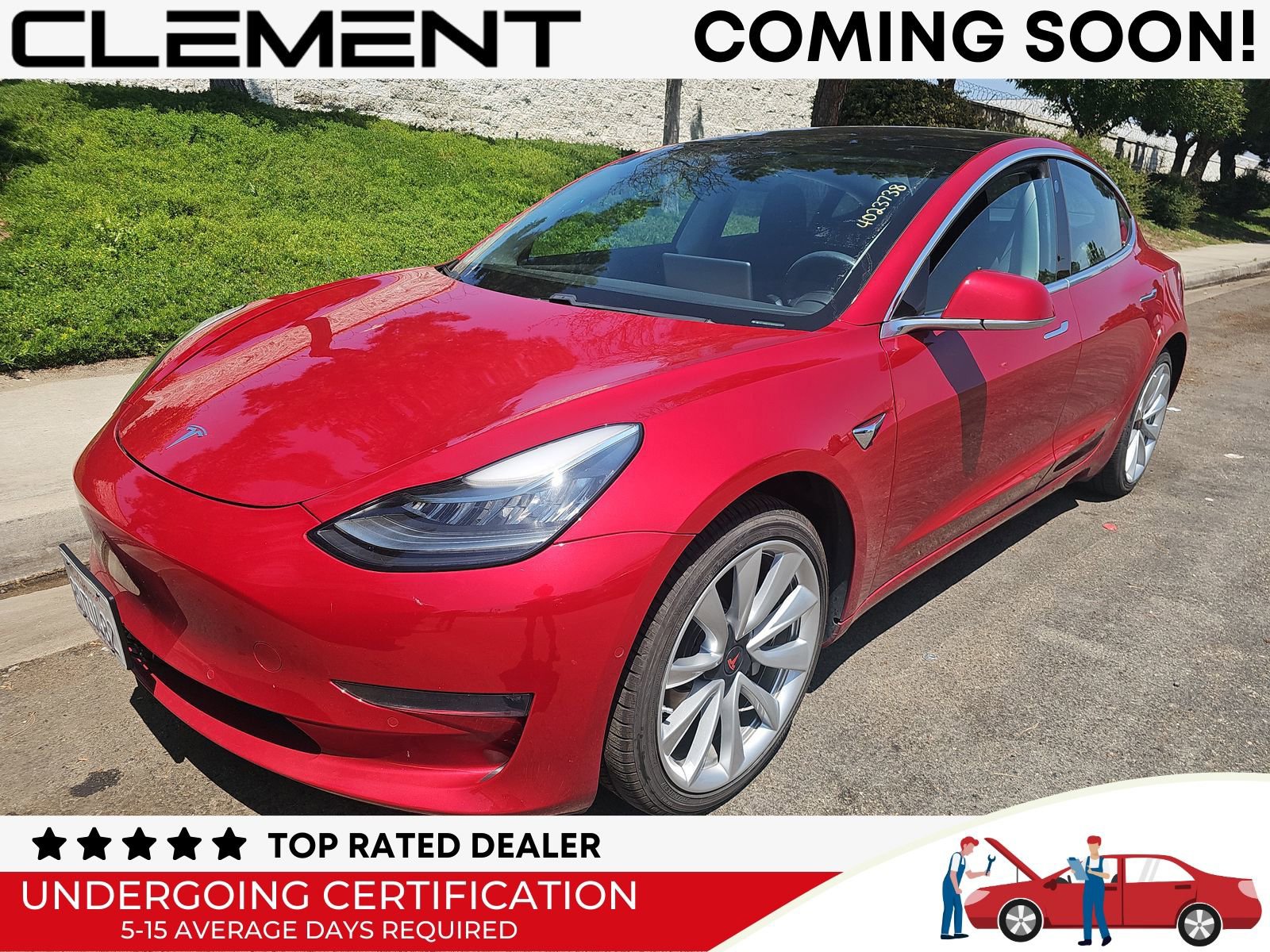 Used 2018 Tesla Model 3 Long Range RWD image 1