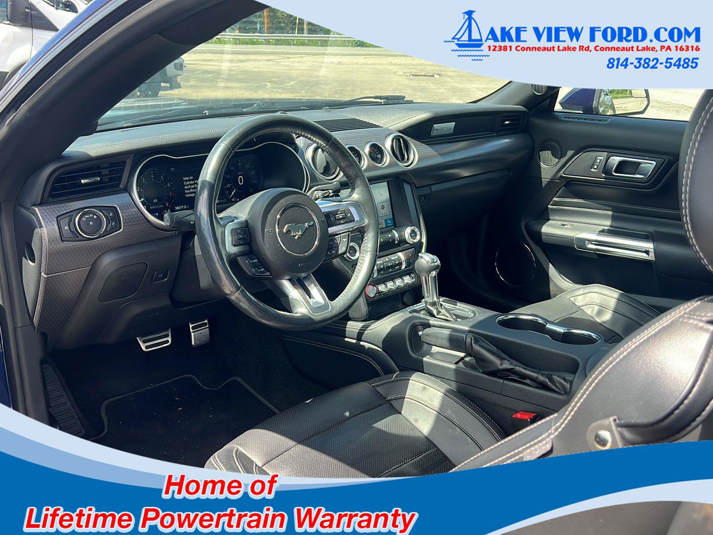 Used 2018 Ford Mustang Premium w/ Ecoboost Performance Package RWD image 2