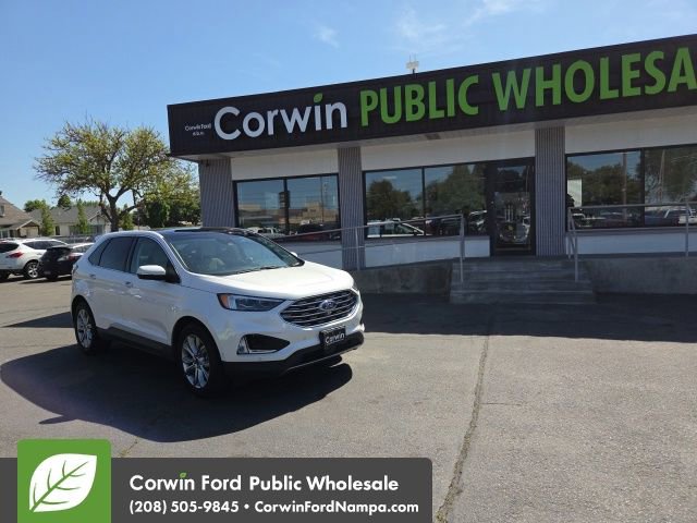 Used 2019 Ford Edge Titanium w/ Equipment Group 301A AWD/4WD image 1