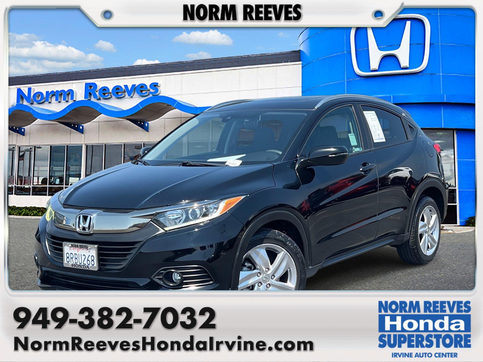 Certified 2019 Honda HR-V EX