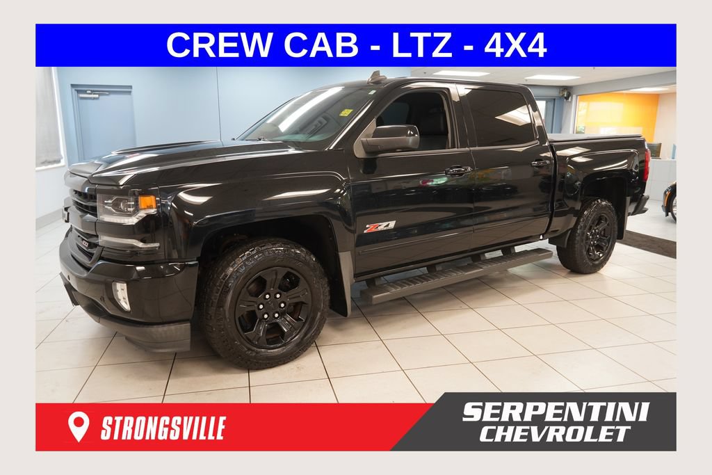 Used 2017 Chevrolet Silverado 1500 LTZ Z71 w/ Midnight Edition AWD/4WD image 1