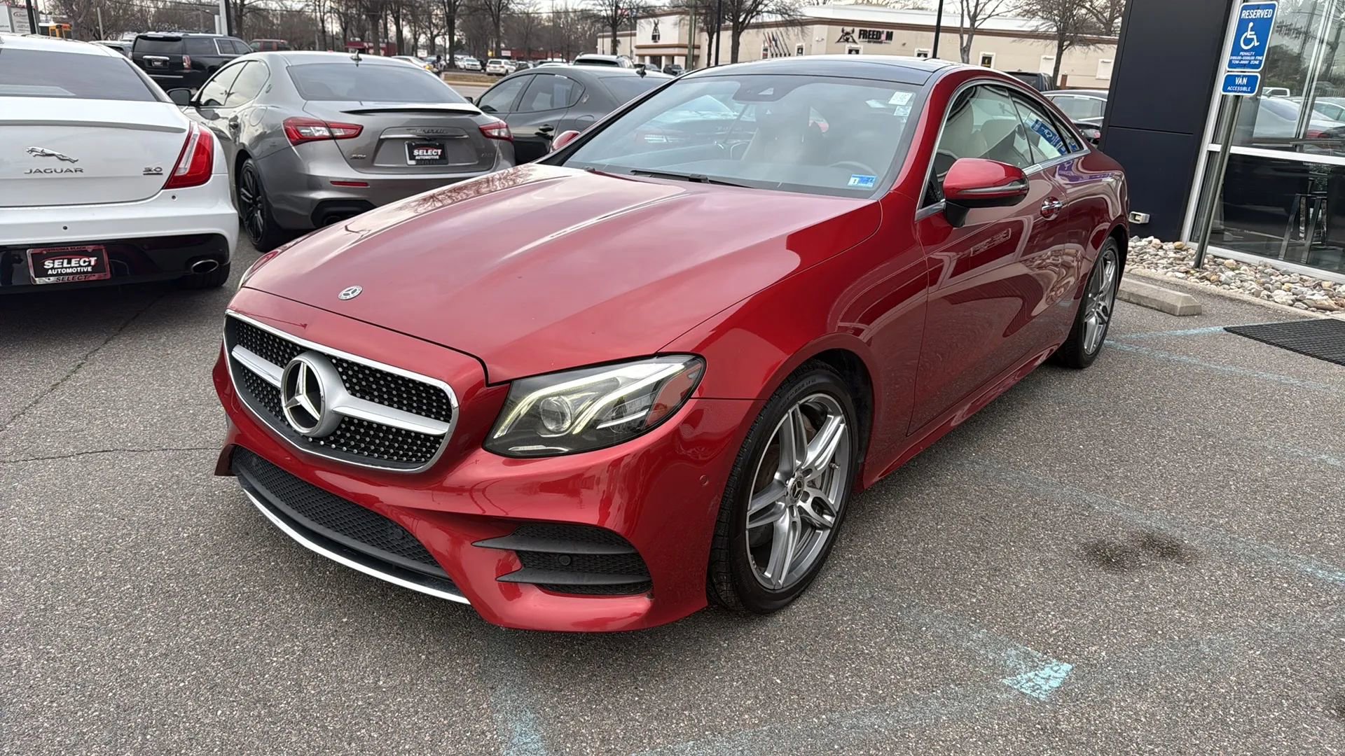 Used 2018 Mercedes-Benz E 400 E 400 4MATIC Coupe 2D image 1