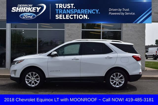 Used 2018 Chevrolet Equinox LT w/ Sun & Infotainment Package FWD image 2