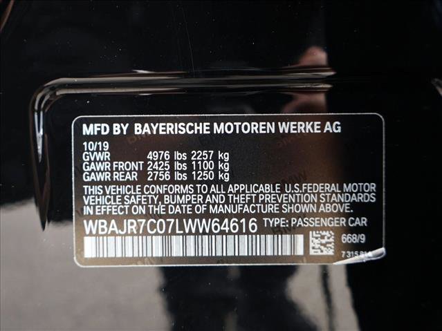 Used 2020 BMW 530i xDrive w/ Convenience Package image 30