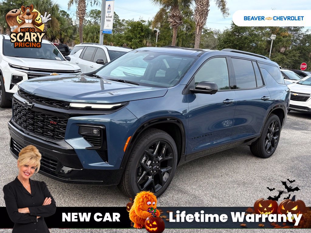 New 2026 Chevrolet Traverse RS w/ LPO, Floor Liner Package FWD image 1