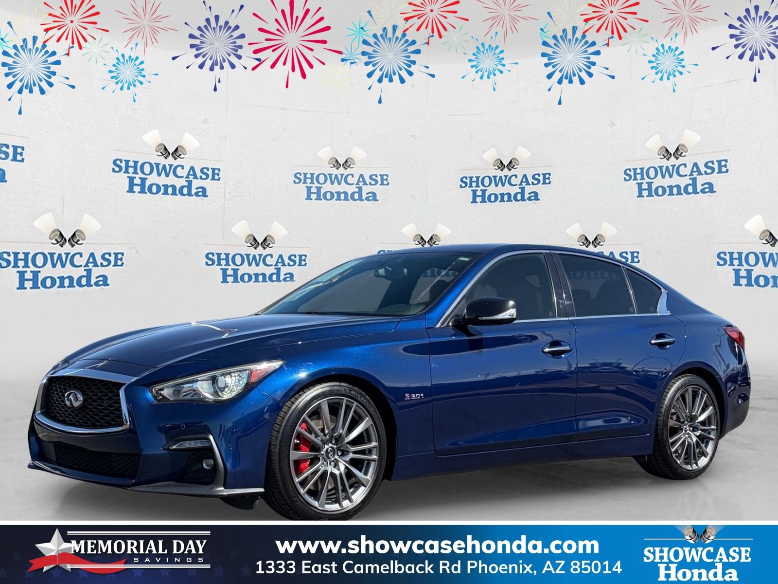 Used 2019 INFINITI Q50 Red Sport 400 w/ Proactive Package