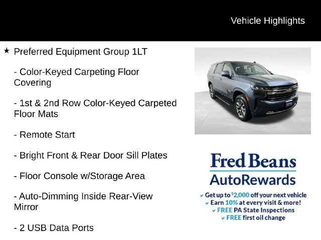 Used 2021 Chevrolet Tahoe LT w/ LT Signature Package AWD/4WD image 10