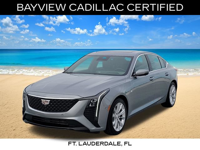 Certified 2025 Cadillac CT5 Premium Luxury w/ Sun And Sound Package RWD image 1