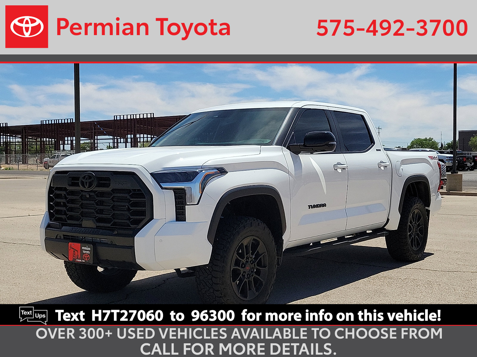 New 2025 Toyota Tundra Limited w/ TRD Off-Road Package