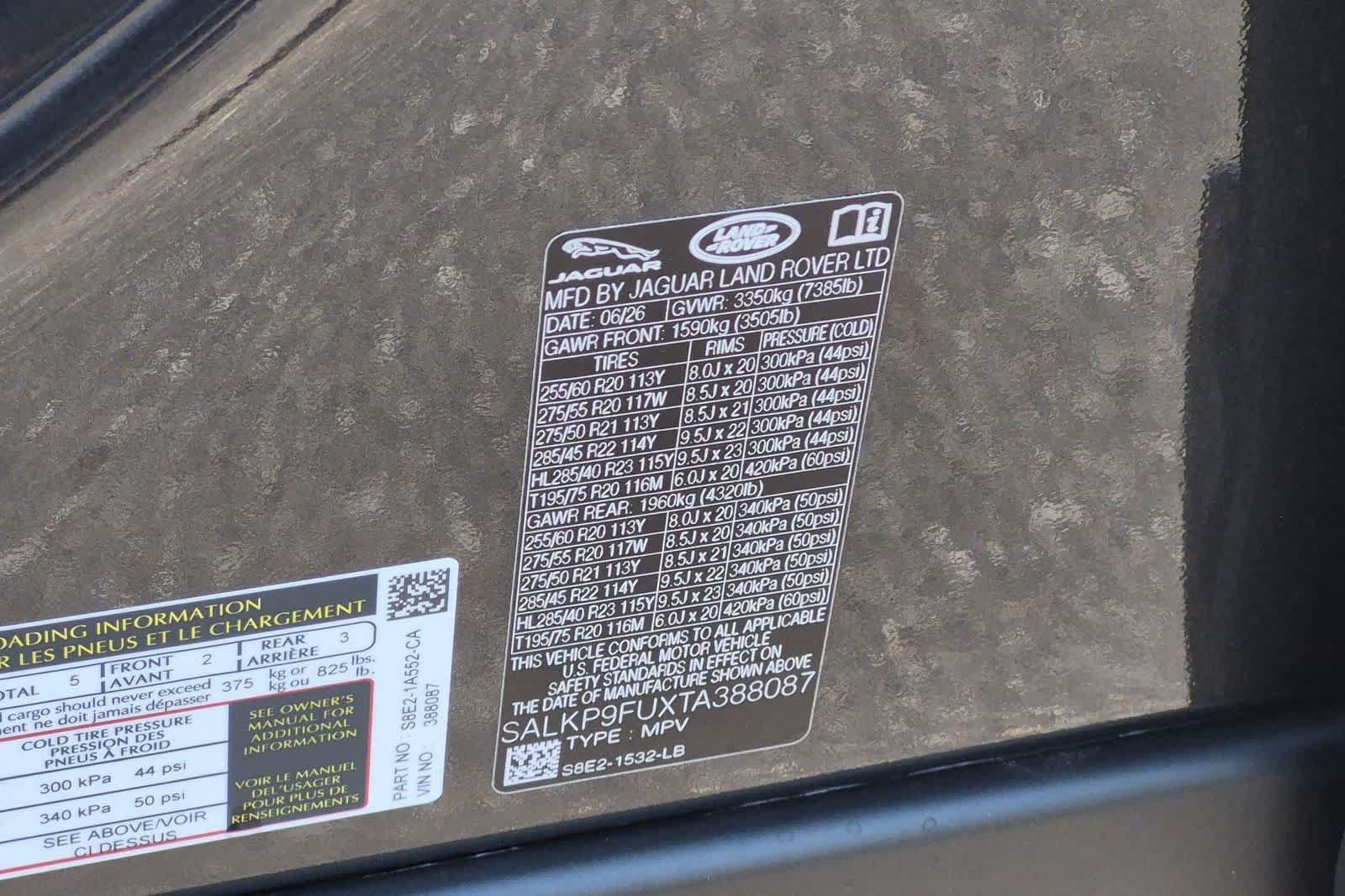 New 2026 Land Rover Range Rover SE AWD/4WD image 35