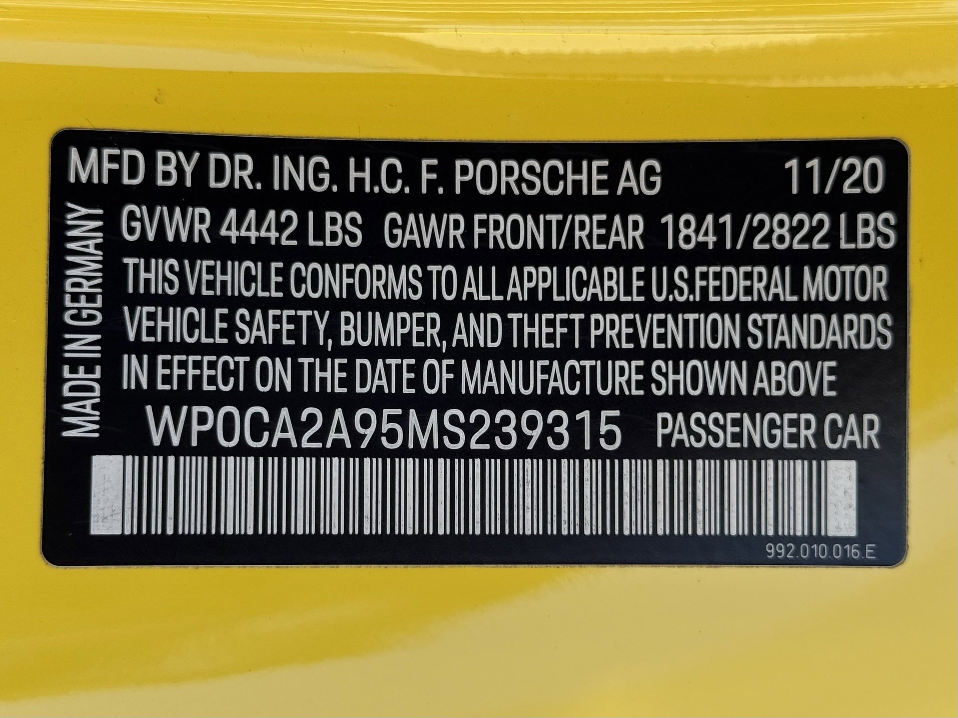 Certified 2021 Porsche 911 Carrera image 37
