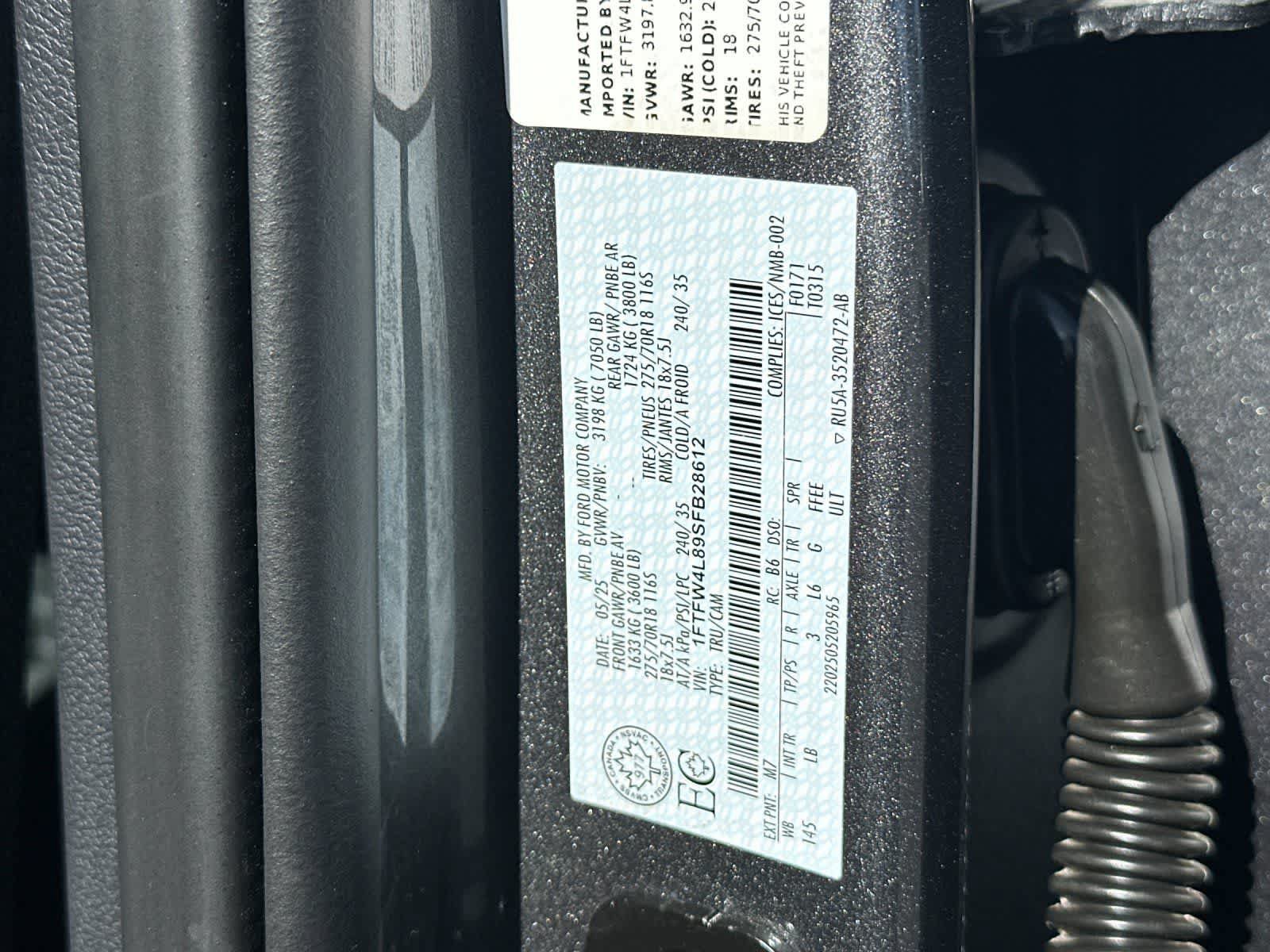 Used 2025 Ford F150 Tremor w/ Mobile Office Package AWD/4WD image 28