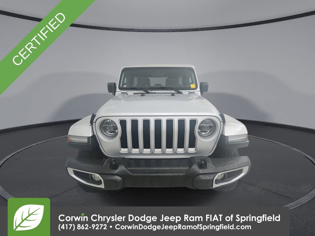 Certified 2022 Jeep Wrangler Unlimited Sahara w/ LED Lighting Group image 3
