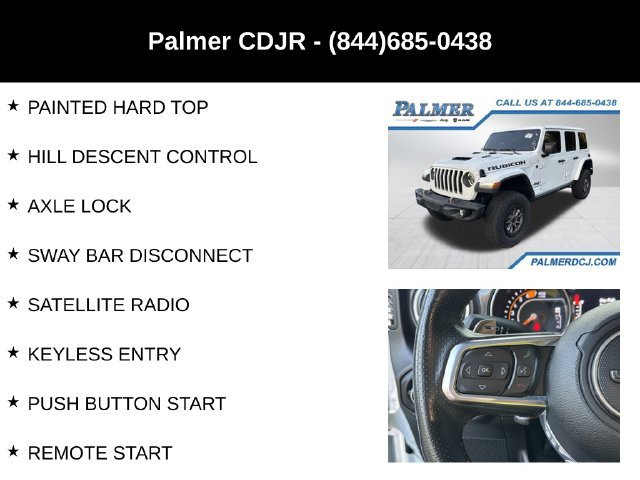 Used 2023 Jeep Wrangler Unlimited Rubicon 392 w/ Trailer Tow Package AWD/4WD image 18