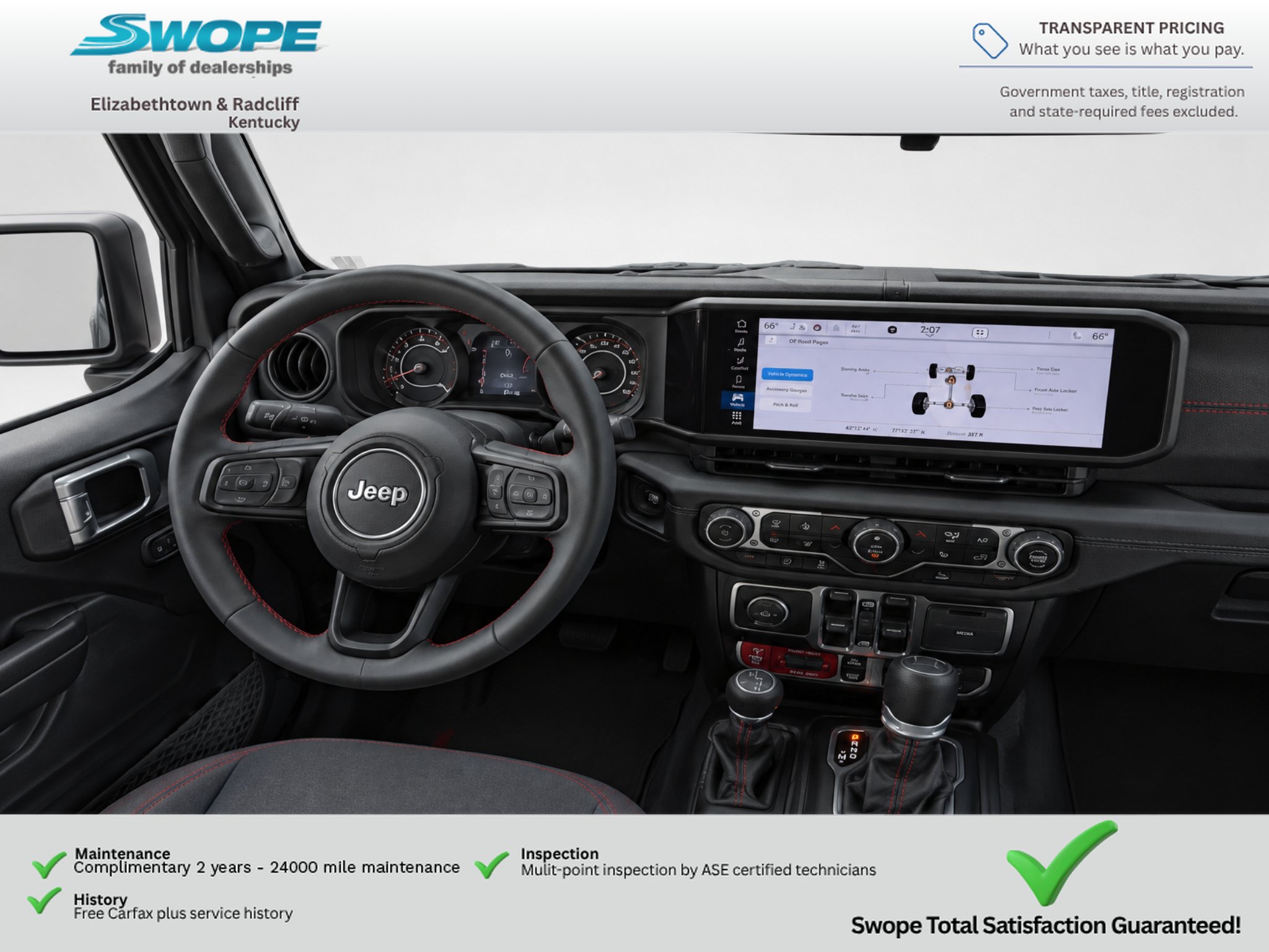 Used 2024 Jeep Wrangler Unlimited Rubicon w/ Convenience Group AWD/4WD image 17