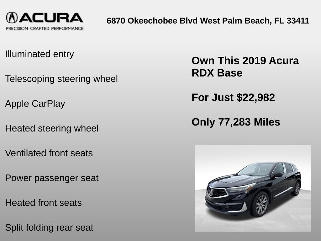 Used 2019 Acura RDX AWD w/ Advance Package image 18