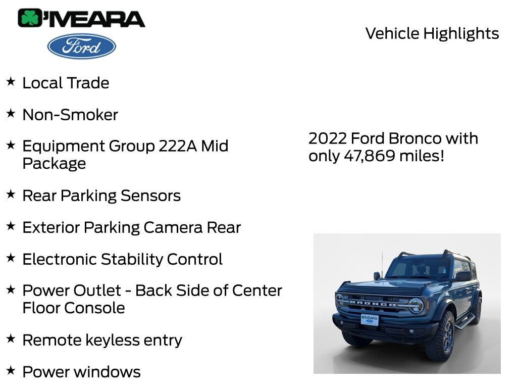 Used 2022 Ford Bronco Big Bend image 8