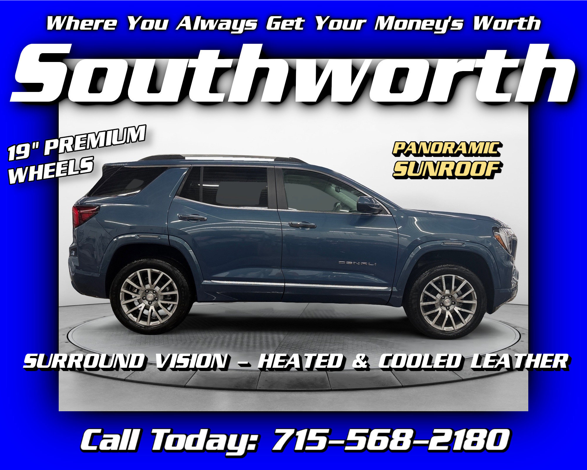 New 2026 GMC Terrain Denali