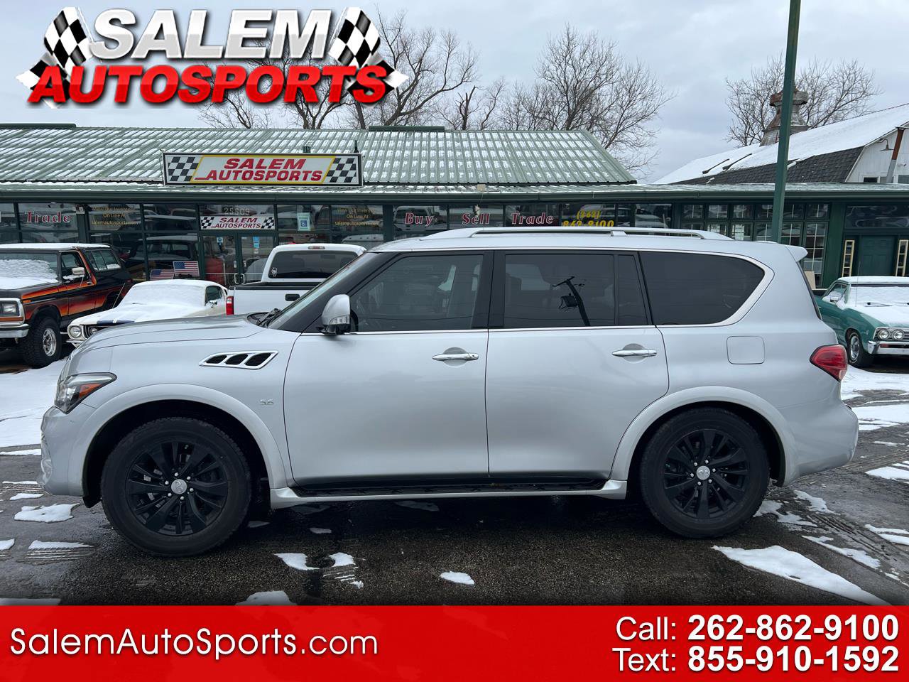 Used 2016 INFINITI QX80 4WD w/ Driver's Assistance Package
