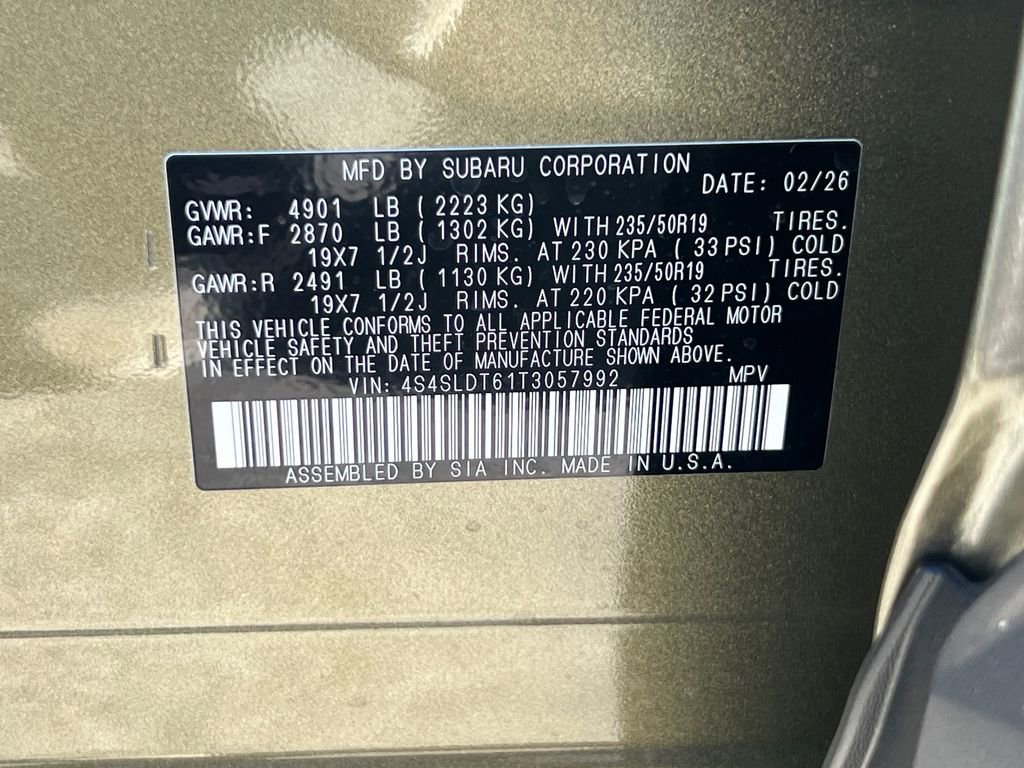 New 2026 Subaru Forester Touring AWD/4WD image 31