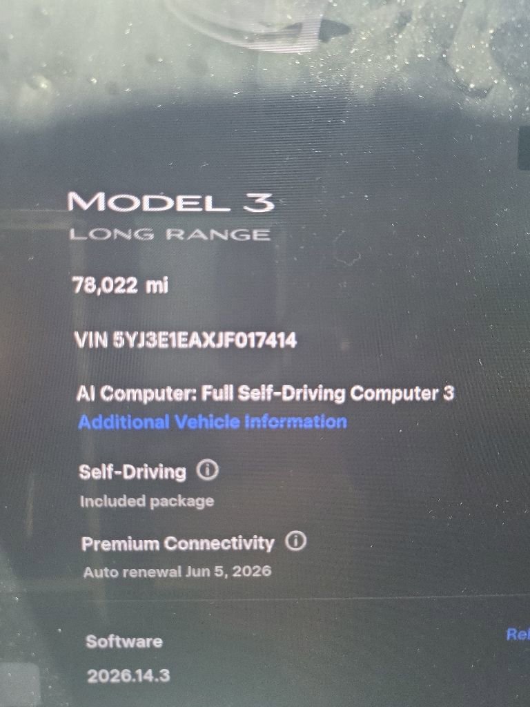 Used 2018 Tesla Model 3 Long Range RWD image 2