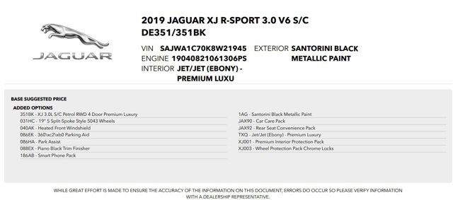 Used 2019 Jaguar XJ R-Sport image 27