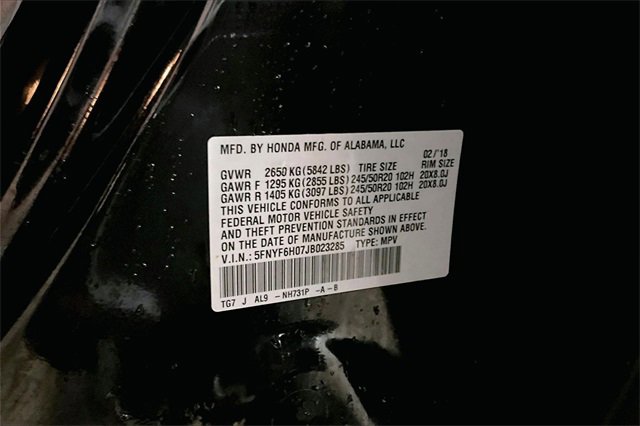 Used 2018 Honda Pilot Elite image 32